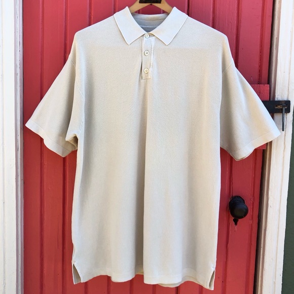 Tommy Bahama Other - Tommy Bahama Pima Cotton Polo Shirt L Short Sleeve